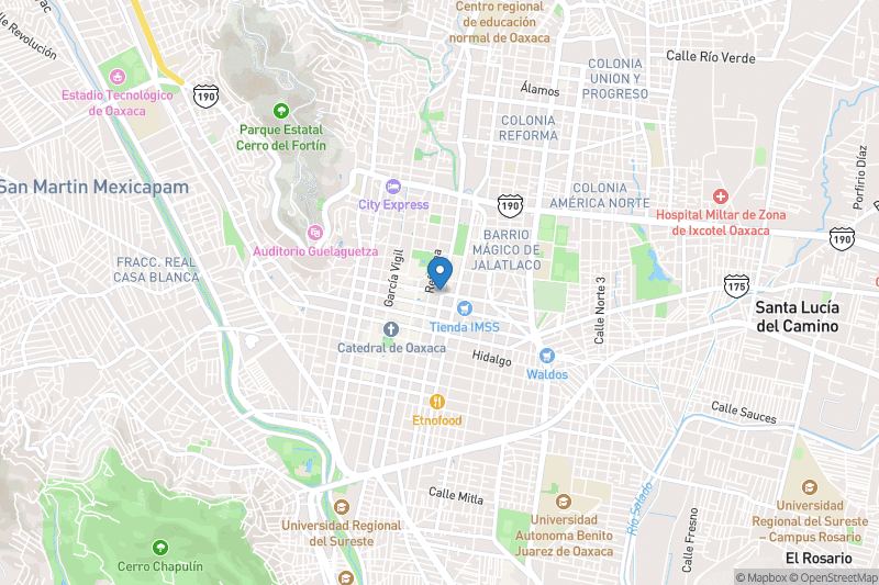 IH Mexiko Oaxaca - Open Street Map