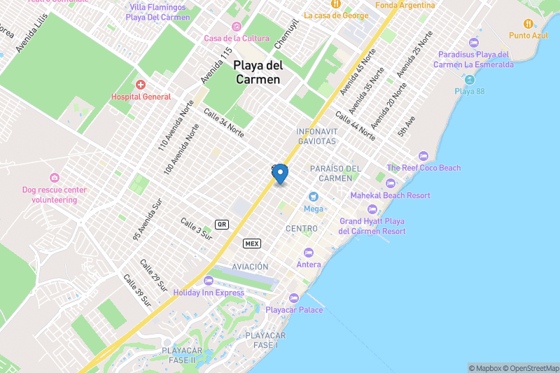 IH Mexiko - Open Street Map